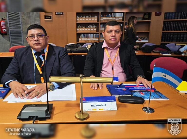 Ejército de Nicaragua participa en I Reunión de Red Iberoamericana de Reducción del Riesgo de Desastres en España
