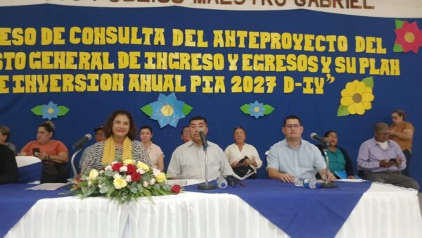 Familias del Distrito IV participan en consulta para Presupuesto de Inversión Anual 2027