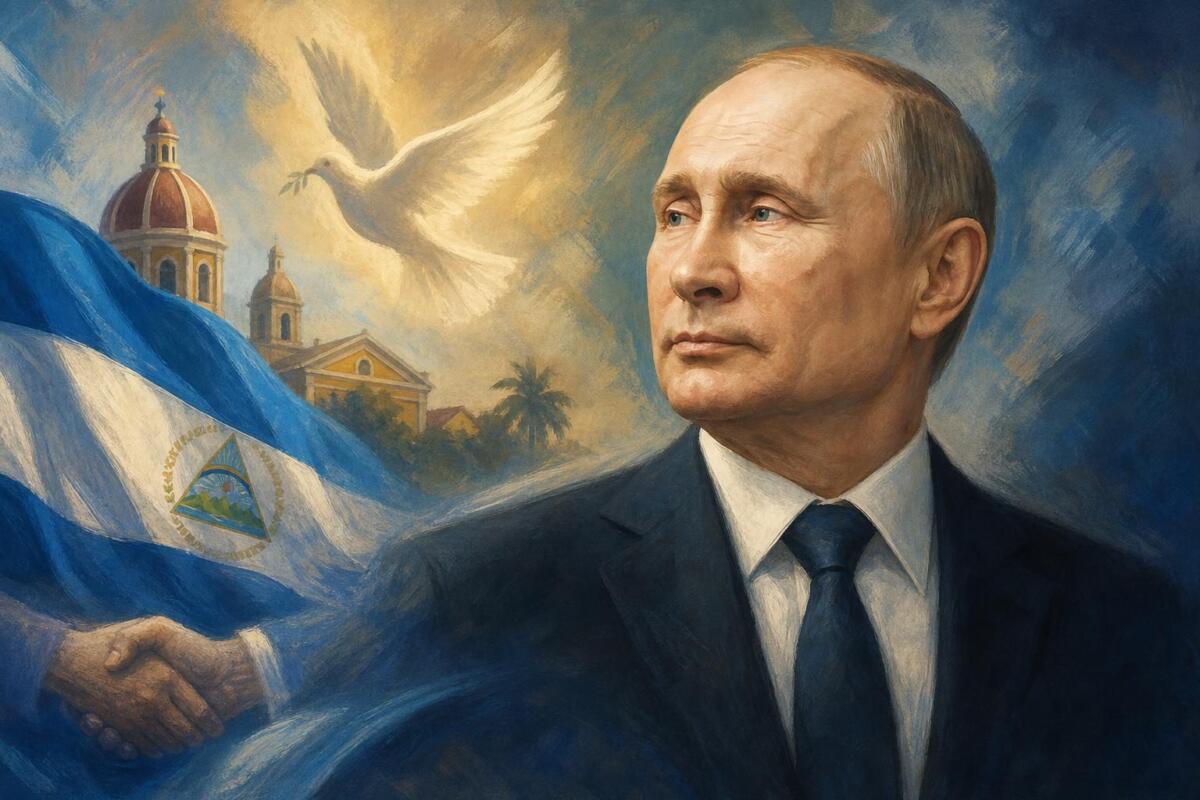 Envía Nicaragua mensaje a Vladimir Putin por su 73 cumpleaños y ratifica respaldo a Rusia