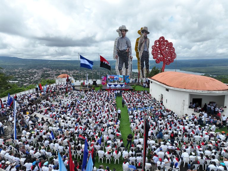 Hay Patria en Masaya… Pueblo Presidente rinde honores al Héroe Nacional Benjamín Zeledón